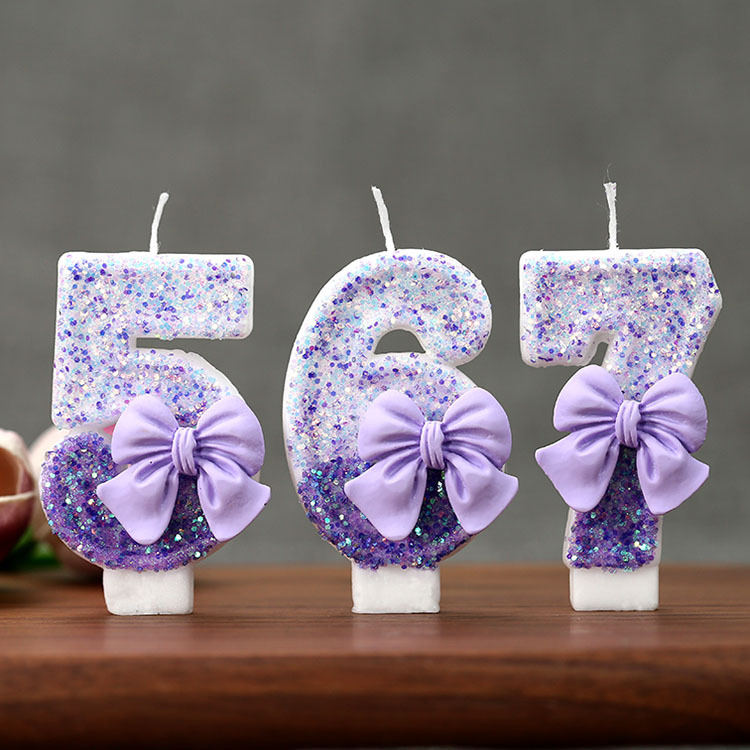 Supplies Of Candle - شمعة عيد ميلاد رقمية 0-9 بتصميم