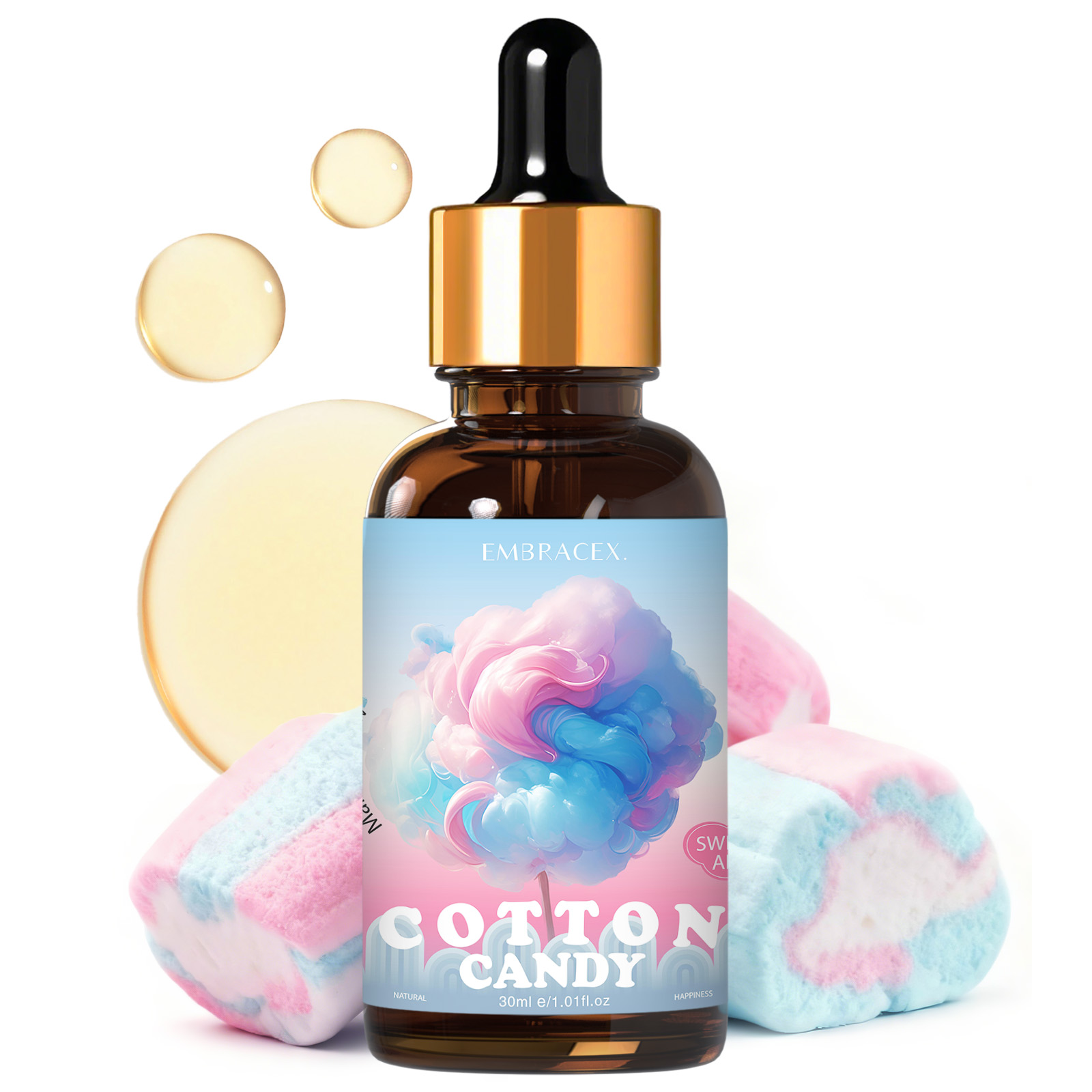 زيت عطري بنكهة حلوى القطن 30 م - مراجعة Candle Fragrance Supplies وسعره