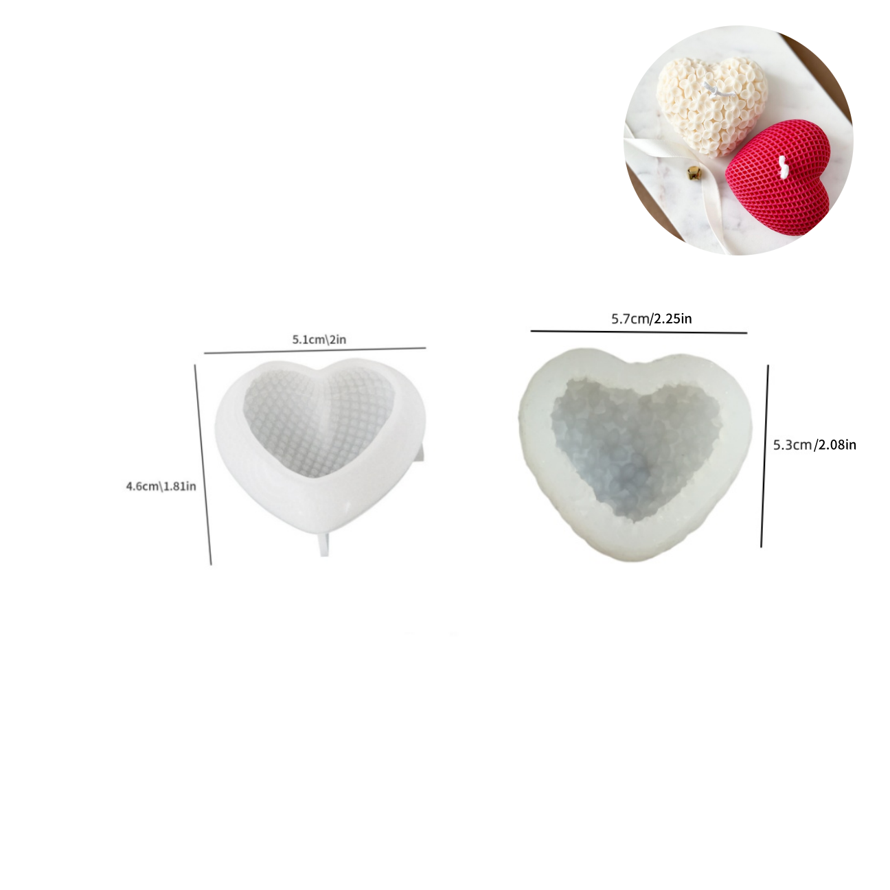 قطعتان من قالب الشمع على شكل ز - مراجعة Candle Fragrance Supplies وسعره